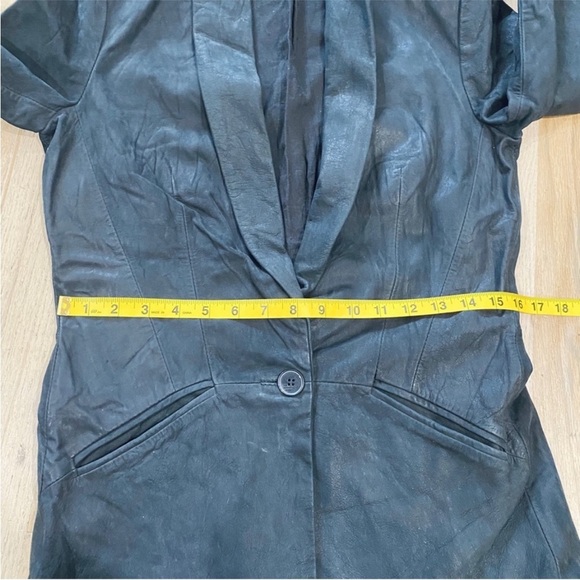 Zara genuine leather blazer - Picture 10 of 10